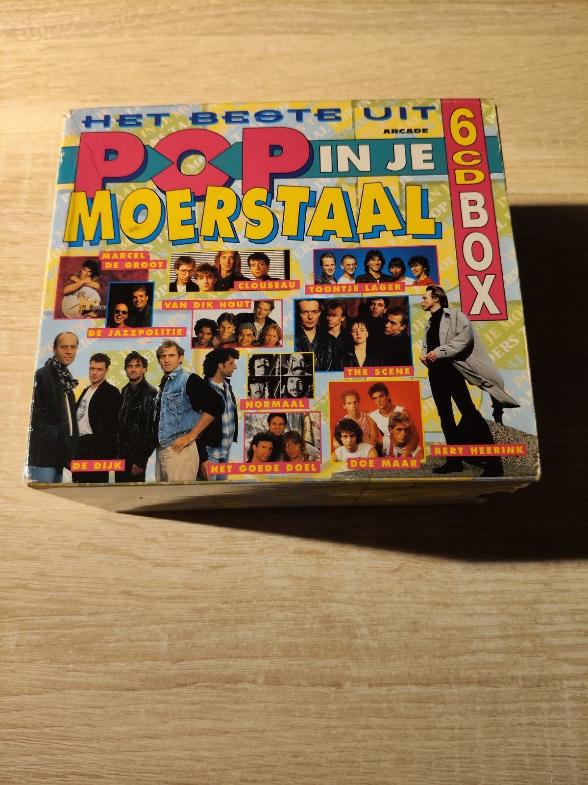 het beste uit Pop in je moerstaal 6 cd box, Cd's en Dvd's, Ophalen of Verzenden, Nederlandstalig