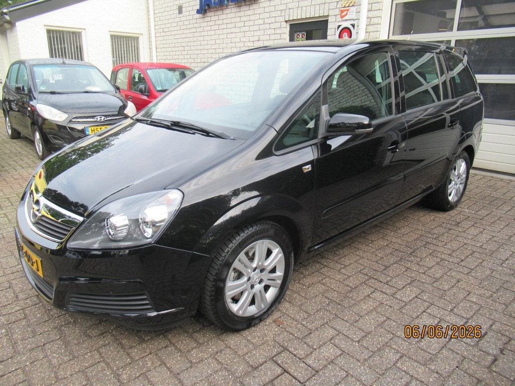 Opel Zafira 2.2 Business automaat 7 pers., Auto's, Opel, Stof, Gebruikt, Zwart, 4 cilinders