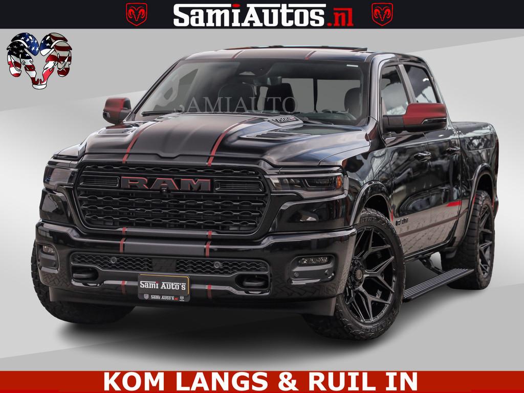 Dodge Ram Limited H.O 540HP 706Nm | Massage + Full Option |, Automaat, Met garantie (alle), Zwart, Leder