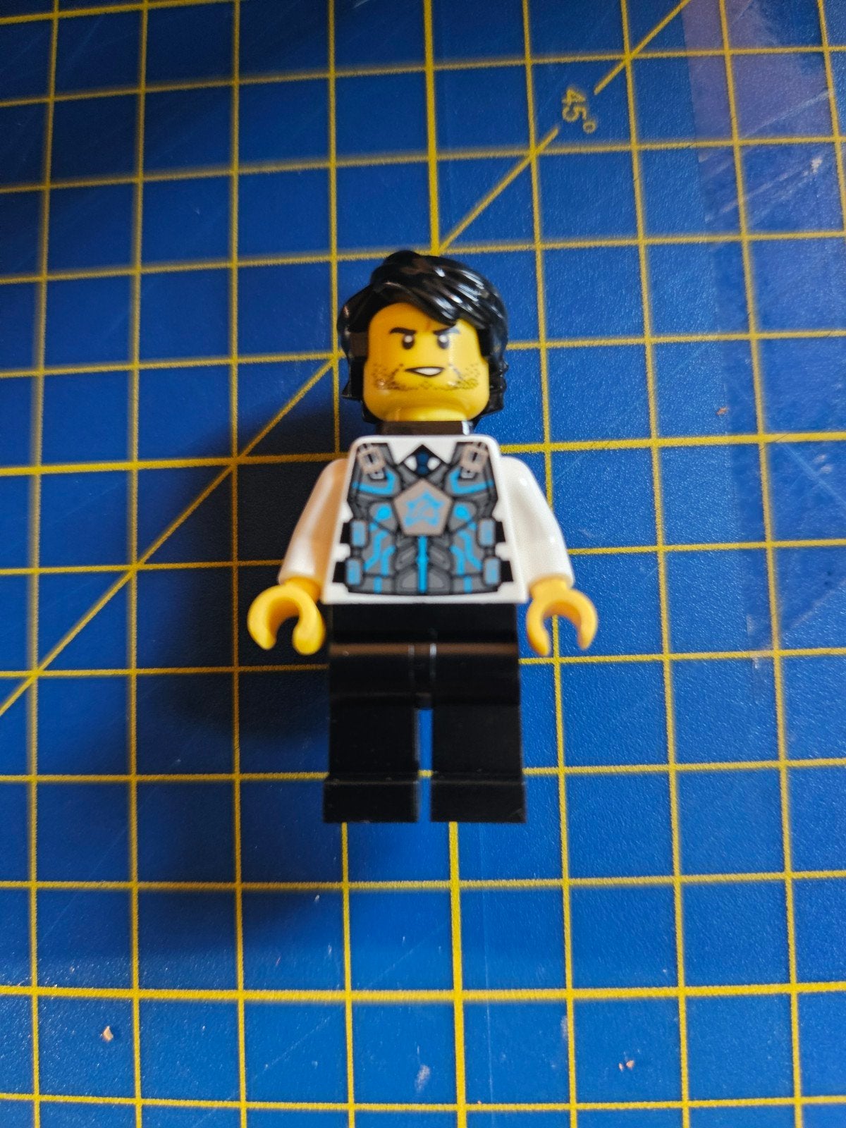 LEGO minifiguur Agent Jack Fury (uagt001), Ophalen of Verzenden, Gebruikt