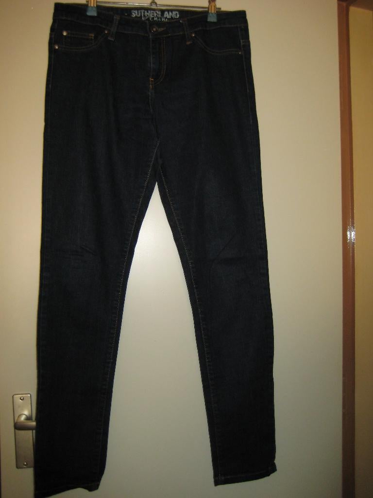 Donkerblauwe damesjeans, XL, Sutherland, Kort, Blauw, Maat 46/48 (XL) of groter, Ophalen of Verzenden