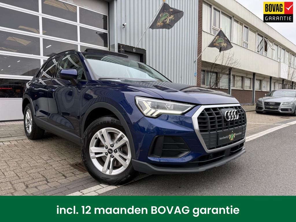 Audi Q3 45 TFSI e S edition 245PK PDC/LMV/CARPLAY/VIRTU/PANO, 12 maanden, Stof, Gebruikt, Blauw