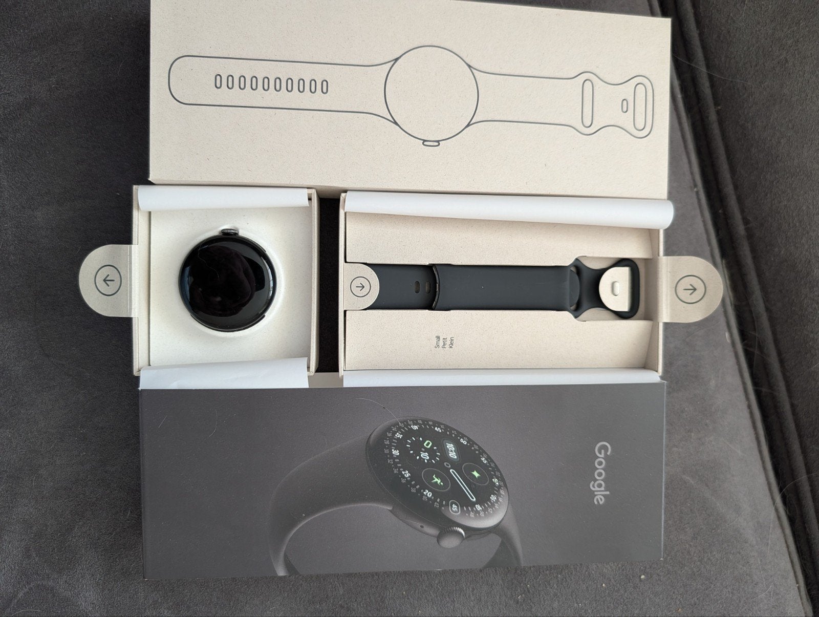 Google Pixel Watch 41mm Wi-Fi - Nieuw in doos, Google, Zwart, Nieuw, Ophalen of Verzenden
