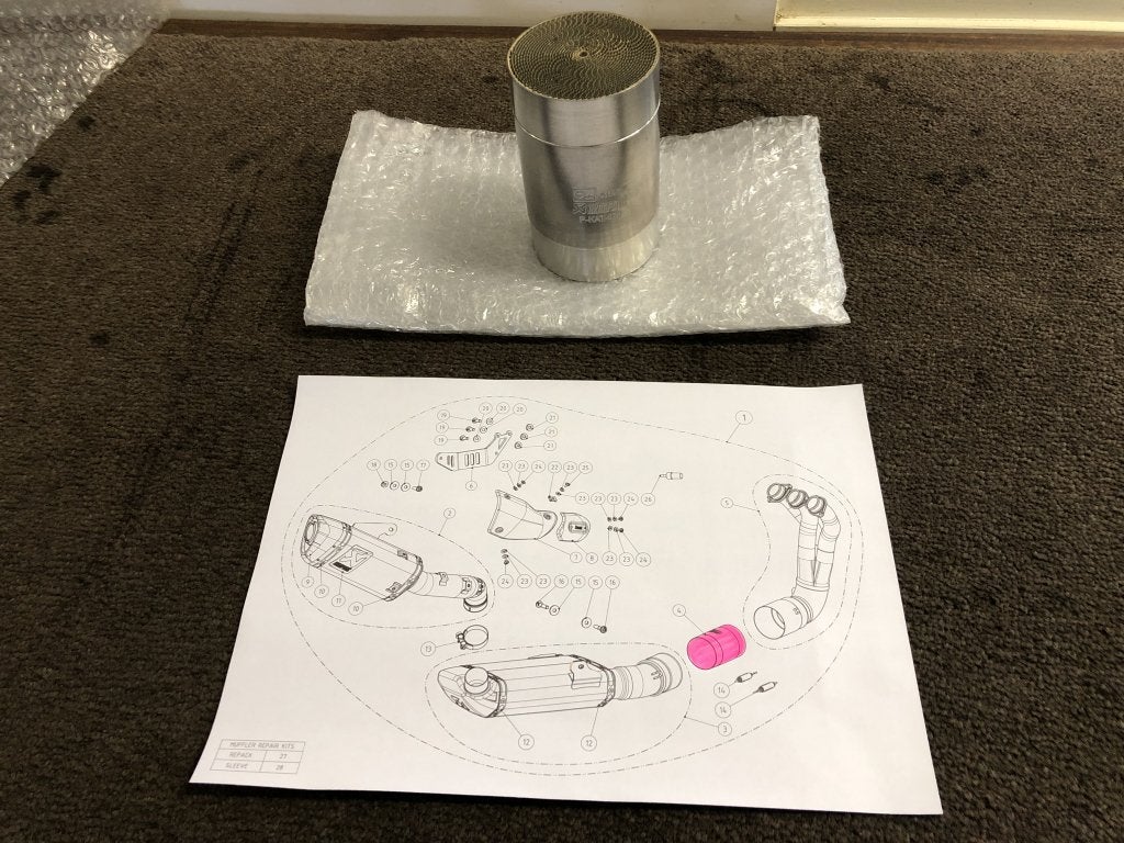 Akrapovic Katalysator P-KAT-079 Yamaha Tracer 9 GT 2021-2023, Verzenden, Nieuw, Info@yamaha-motor.de, 2500 Shingai, Iwata, Shizuoka, 438-8501, JP