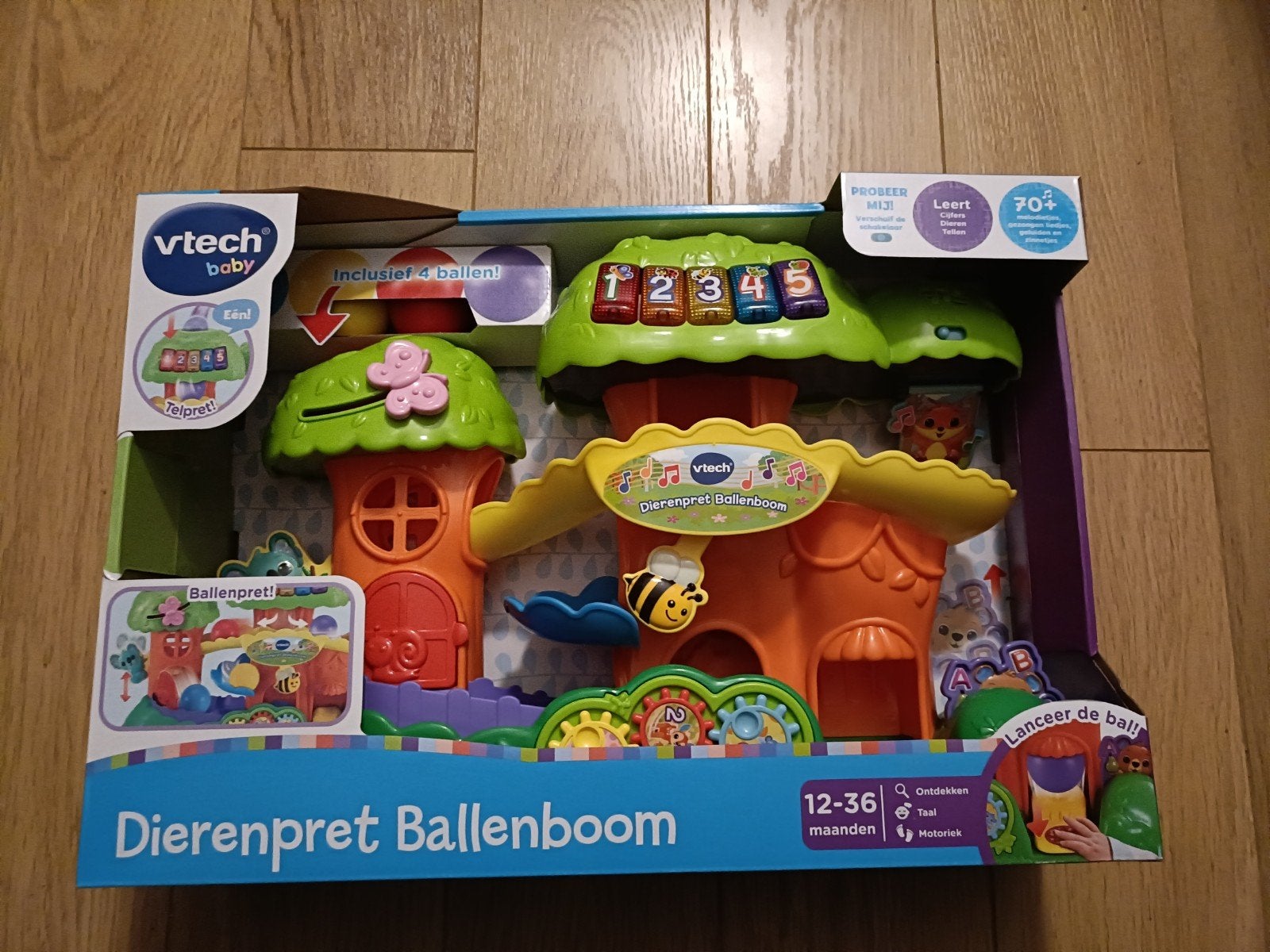 VTech Baby Dierenpret Ballenboom - Educatief Speelgoed, Ophalen of Verzenden, Nieuw, 6 maanden tot 2 jaar
