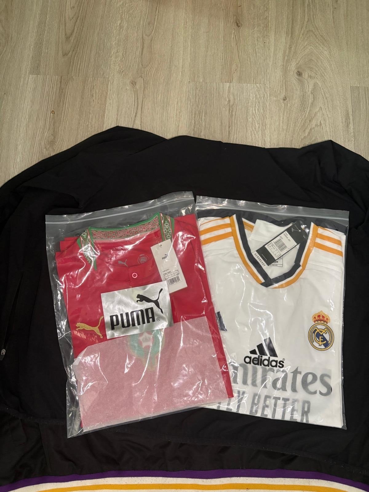 CR7 set*: Real Madrid en Portugal (Puma/Adidas), Kleding | Heren, Sportkleding, Nieuw, Voetbal, Maat 48/50 (M), Meerkleurig, Ophalen of Verzenden