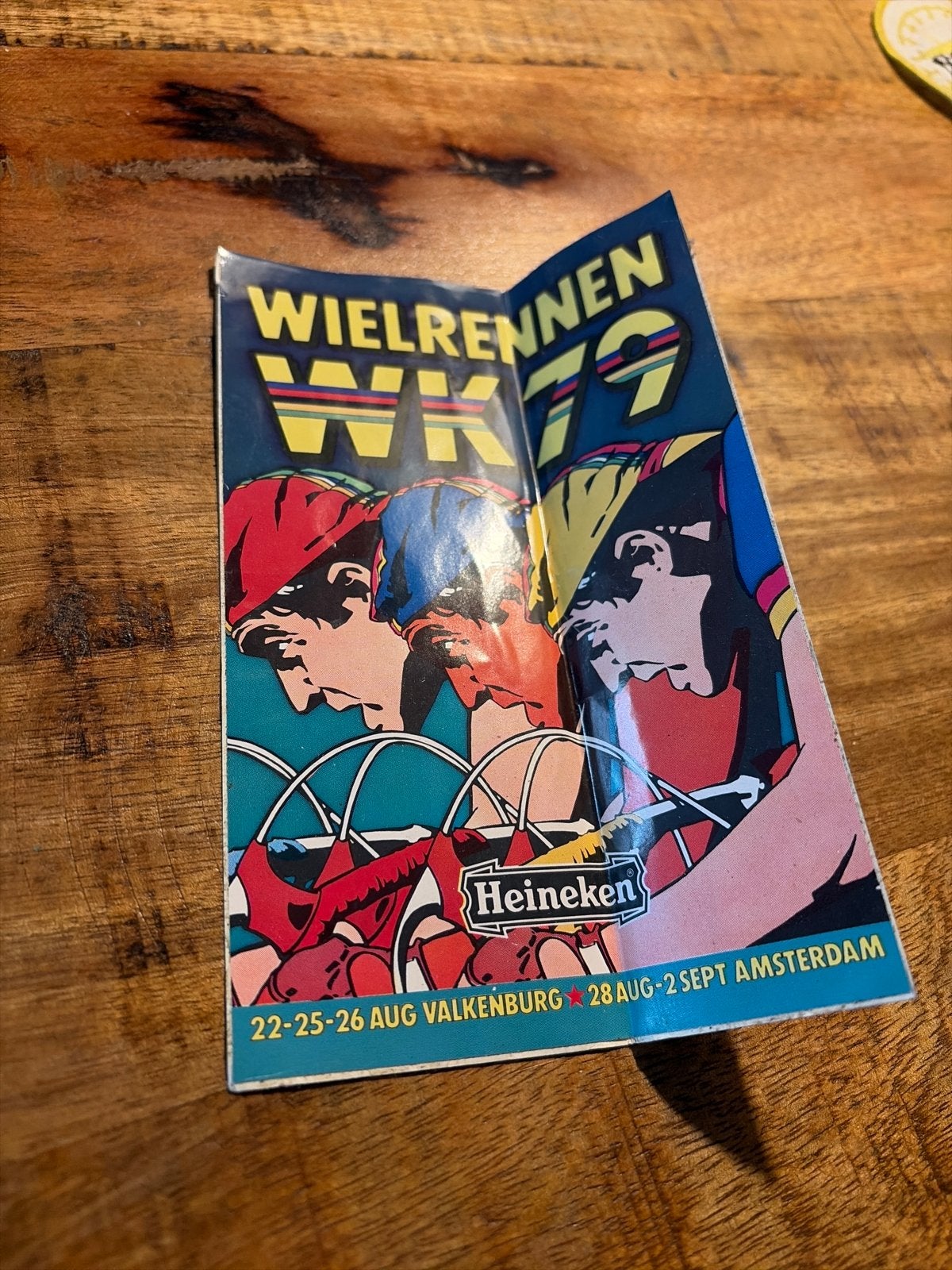 WK Wielrennen 1979 Valkenburg/Amsterdam Programma Heineken, Ophalen of Verzenden, Gebruikt, Overige typen