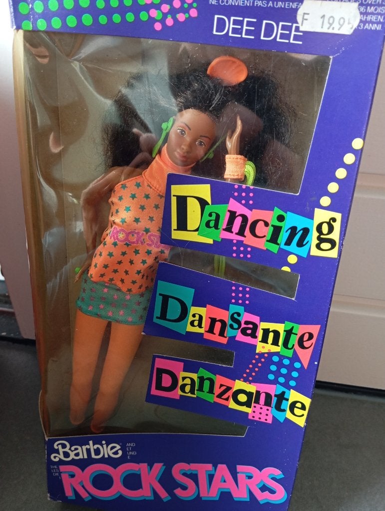 barbiepop Dancing Rockstars Dee Dee, Ophalen, Zo goed als nieuw, Pop