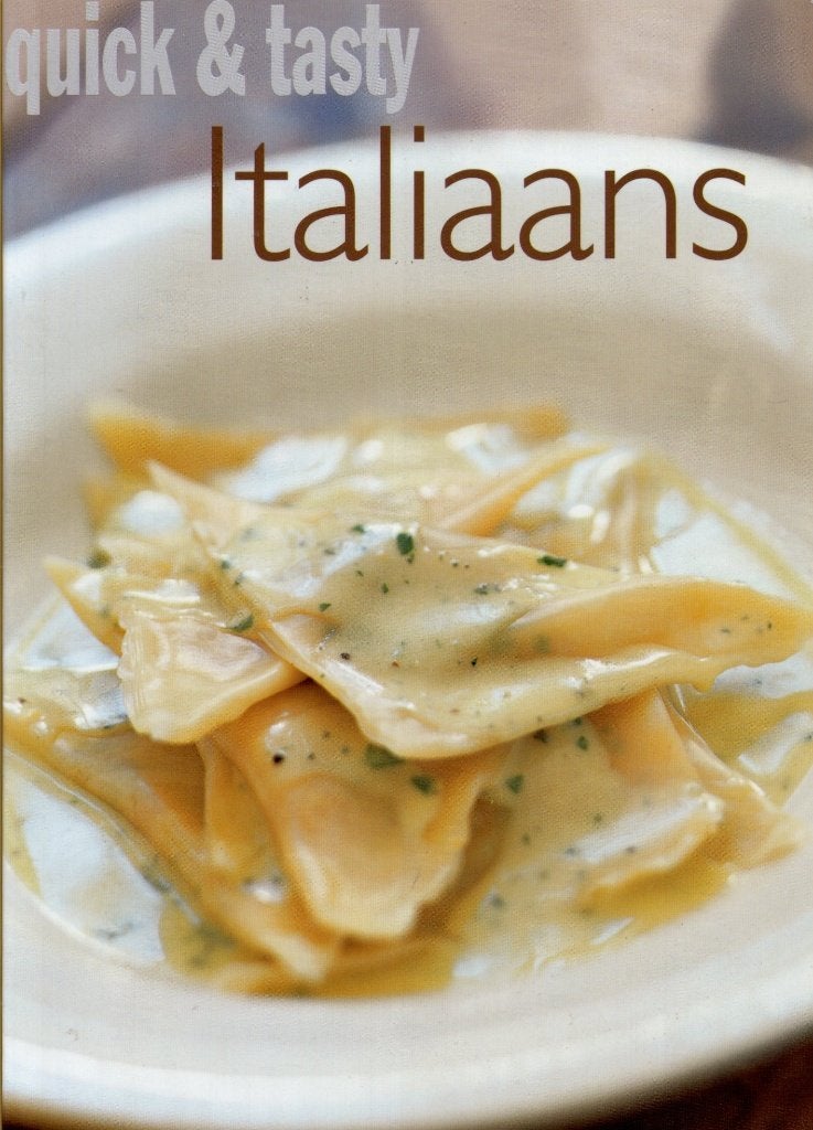 Quick & Tasty Italiaanse Gerechten BOEK, Italië, Hoofdgerechten, Rebo Productions, Ophalen of Verzenden