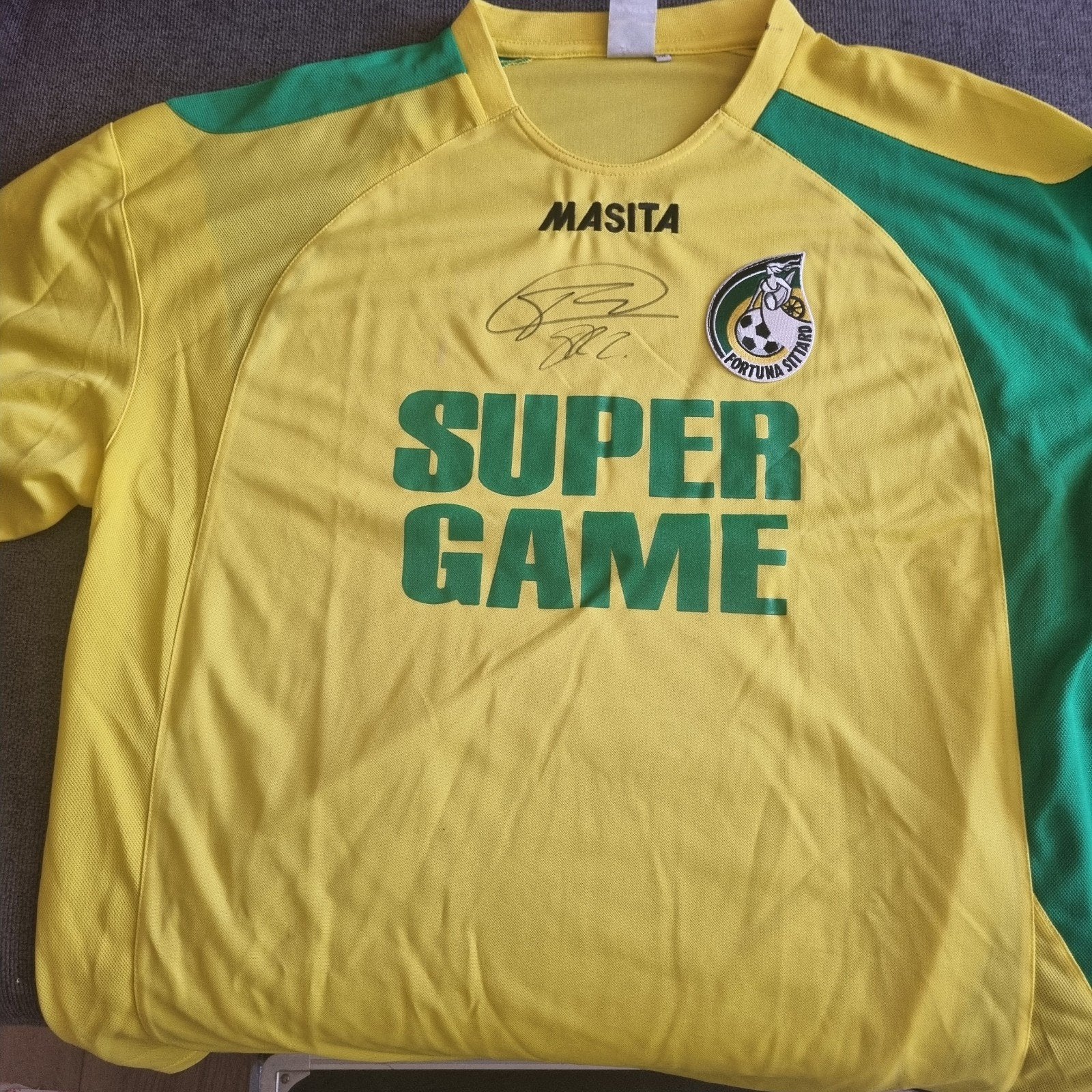 Te koop gesigneerd shirt door fernando ricksen, Maat XL, Ophalen, Nieuw, Shirt