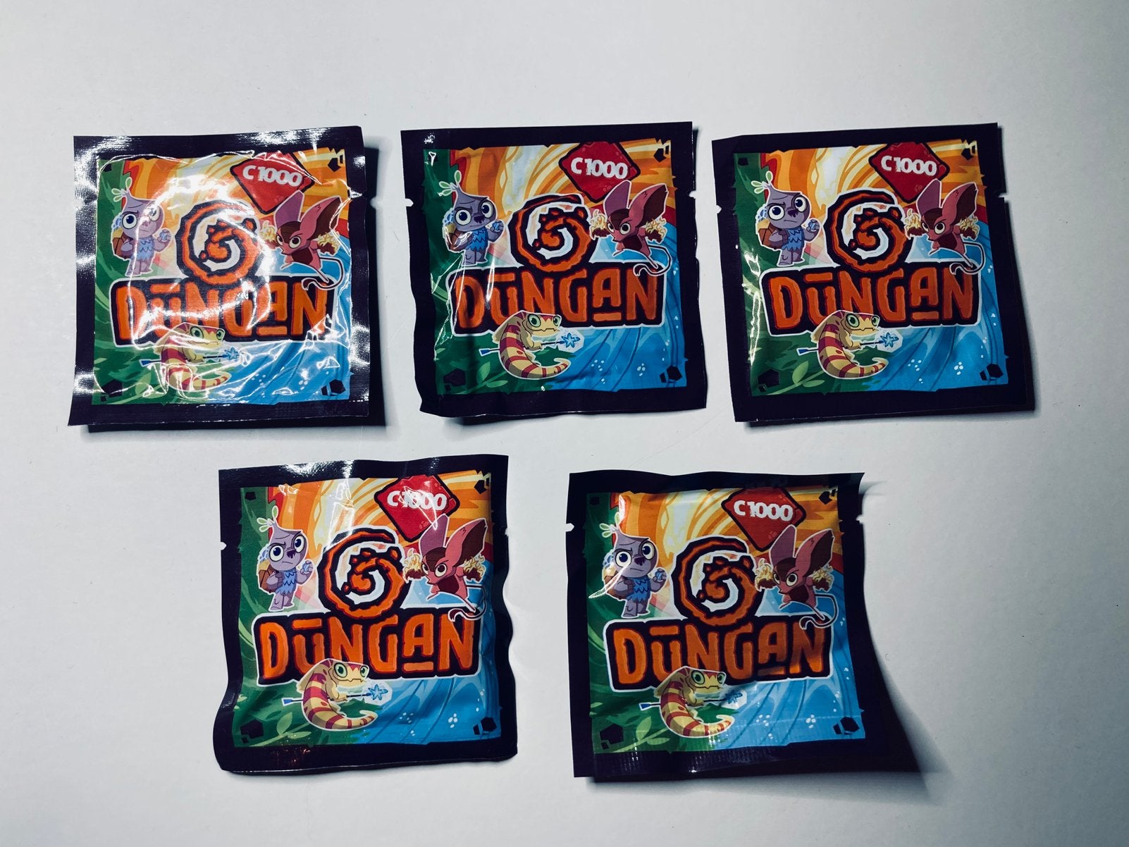 Dungan C1000 – 5 ongeopende zakjes, Verzamelen, C1000, Ophalen of Verzenden