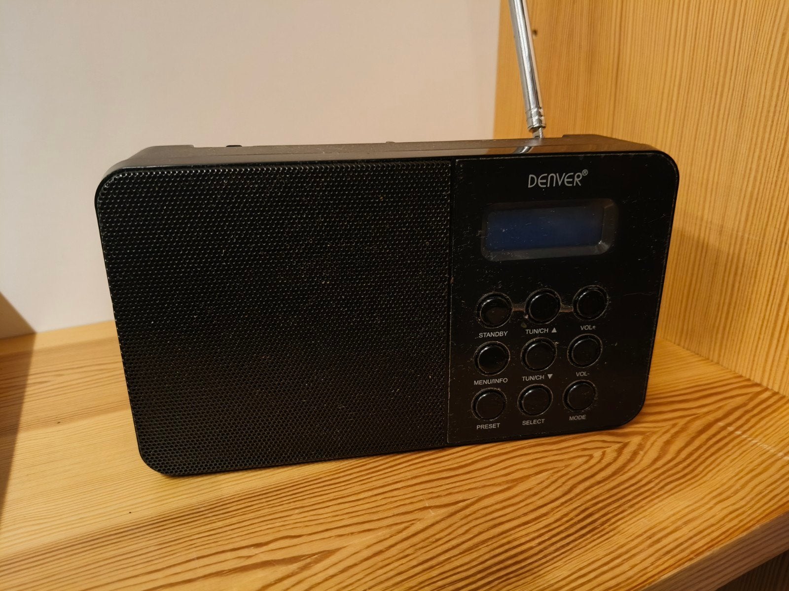 Denver DAB-30 DAB/FM Digitale Radio, Audio, Tv en Foto, Radio's, Ophalen of Verzenden, Zo goed als nieuw, Radio