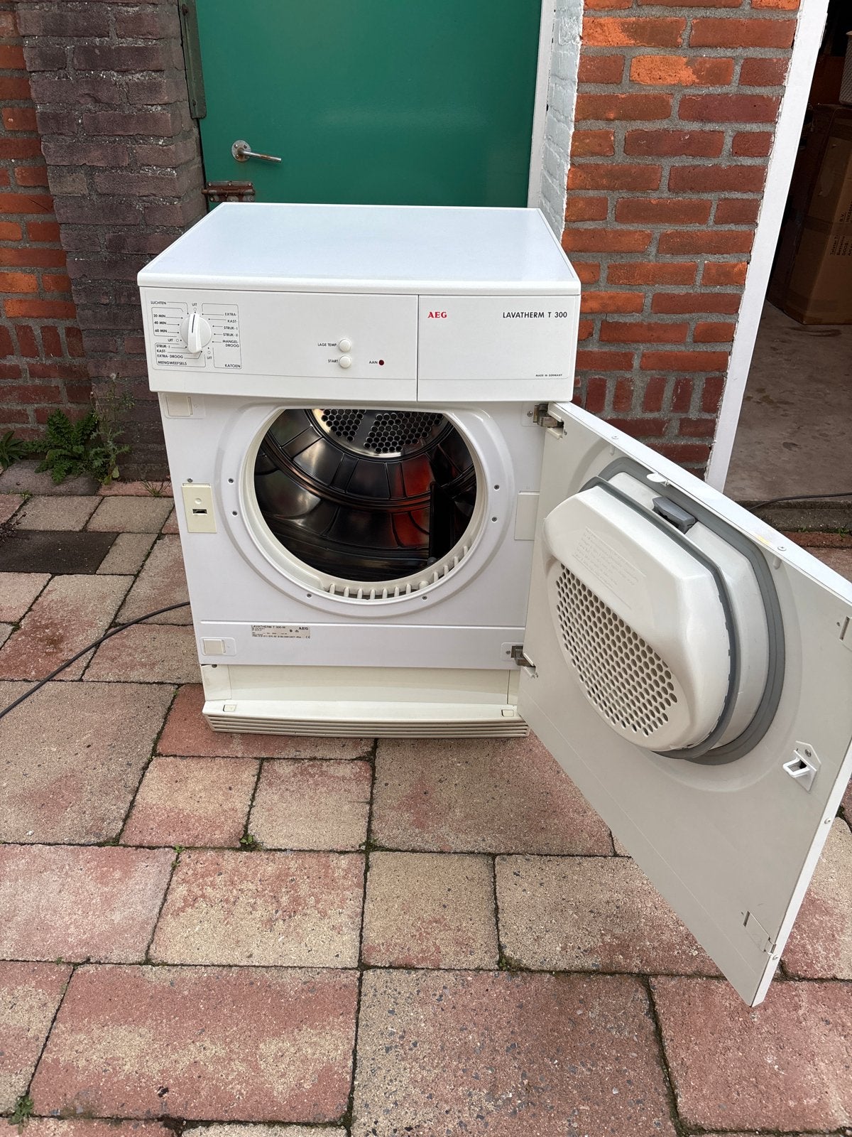AEG Lavatherm T 300 Wasdroger - Gebruikt, Witgoed en Apparatuur, Ophalen, 6 tot 8 kg, Gebruikt, Luchtafvoer