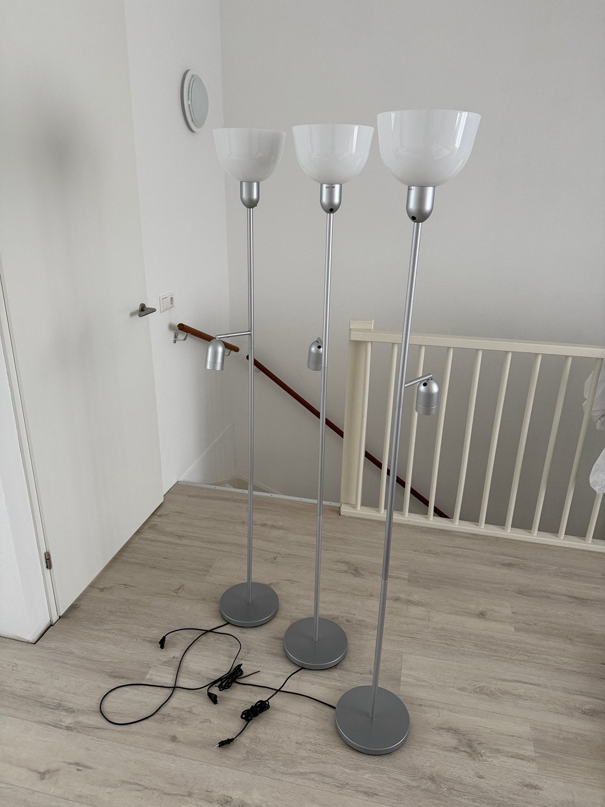 IKEA Not vloerlampen (ook los te koop), Ophalen, Zo goed als nieuw, 150 tot 200 cm