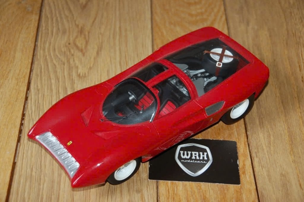 1:18 FERRARI 250 P5 red TECNO resin ZIE INFO no box WRH, Hobby en Vrije tijd, Modelauto's | 1:18, Verzenden, Zo goed als nieuw