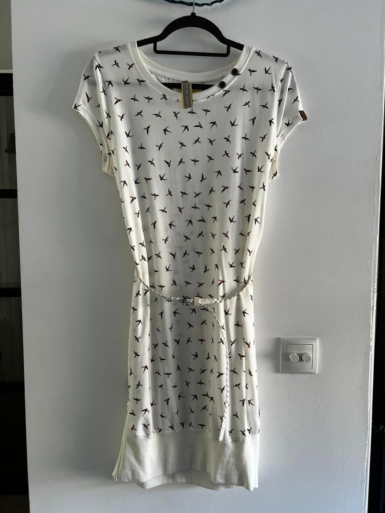 Alife and kickin zomerjurk met riempje vogels, Ophalen of Verzenden, Zo goed als nieuw, Boven de knie