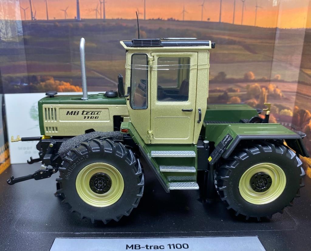 MB Trac 1100 Distelgroen (1987-1991) tractor 1:32 Weise Toys, Ophalen of Verzenden, Nieuw, Tractor of Landbouw, Overige merken