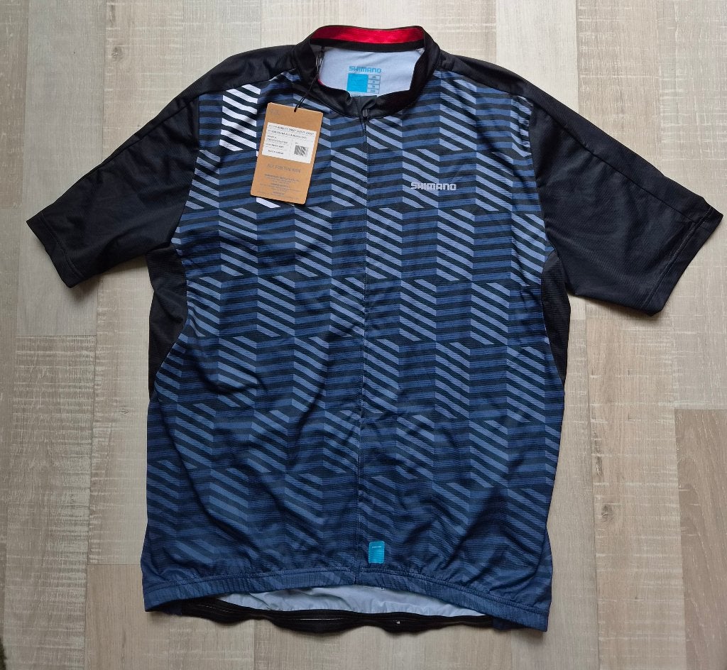 Nieuwe Shimano fiets jersey shirt heren maat XXL, Ophalen of Verzenden, Nieuw, Kleding