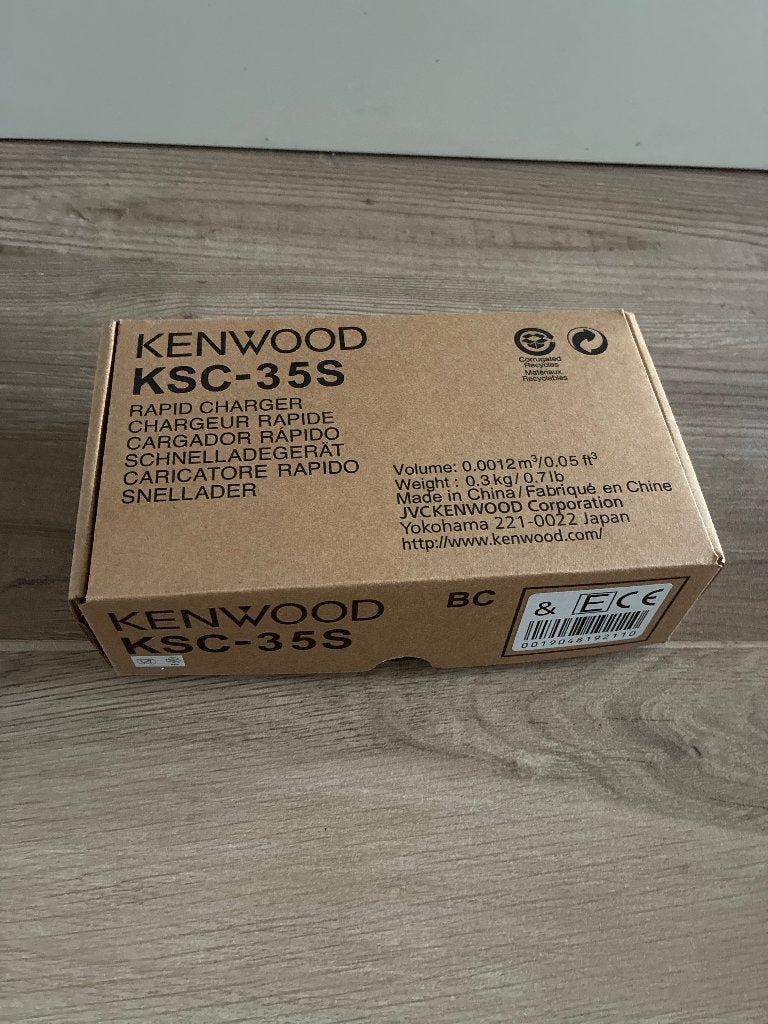 Kenwood KSC-35S snellader, Ophalen of Verzenden, Nieuw, 2 to 5 km, Toebehoren