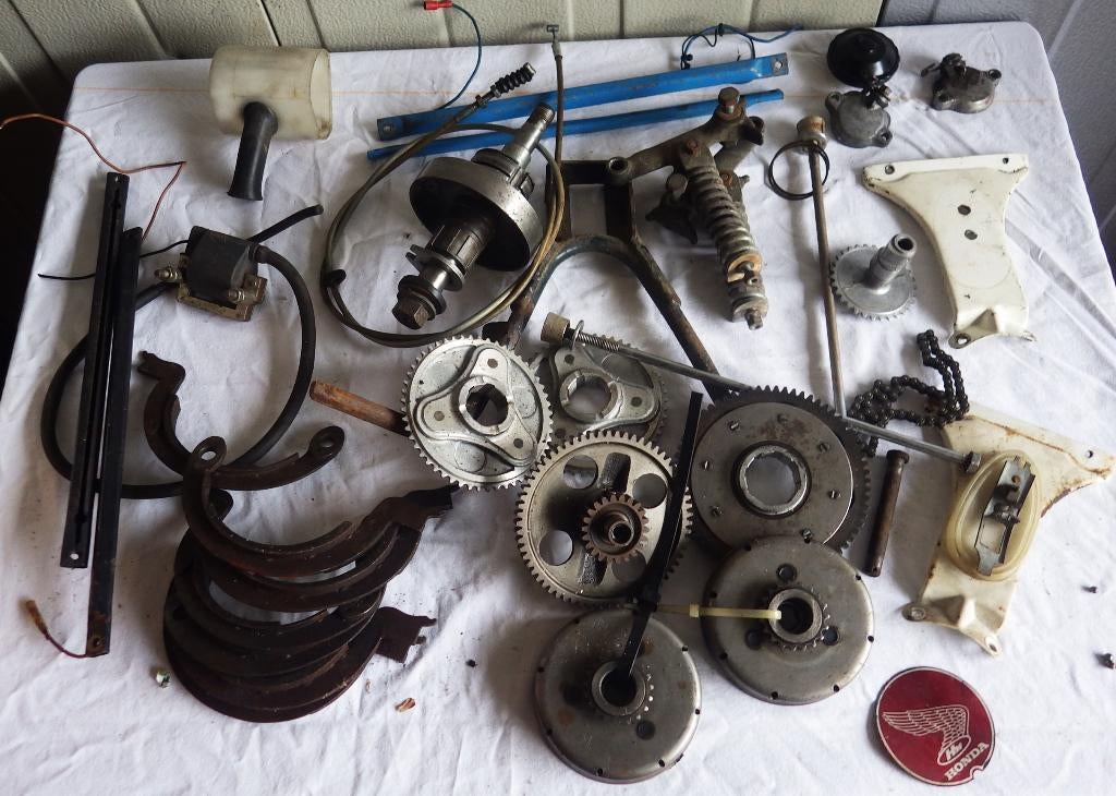 *Honda P 50 onderdelen* Parts Teile, Fietsen en Brommers, Ophalen, Gebruikt, Overige typen, Honda