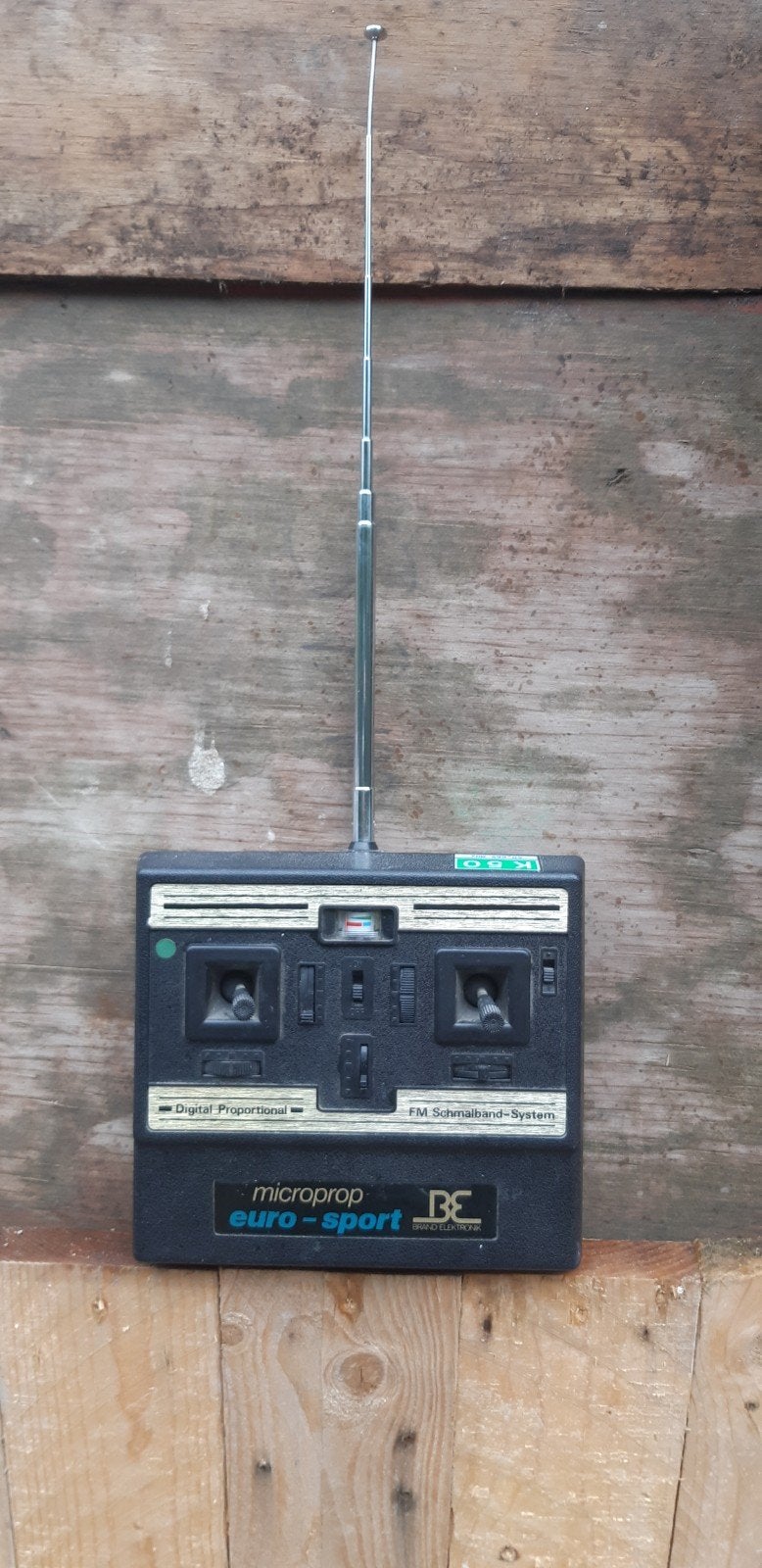 Vintage Micropop Euro-Sport RC Afstandsbediening, Gebruikt, Onderdeel, Overige schalen, Overige typen