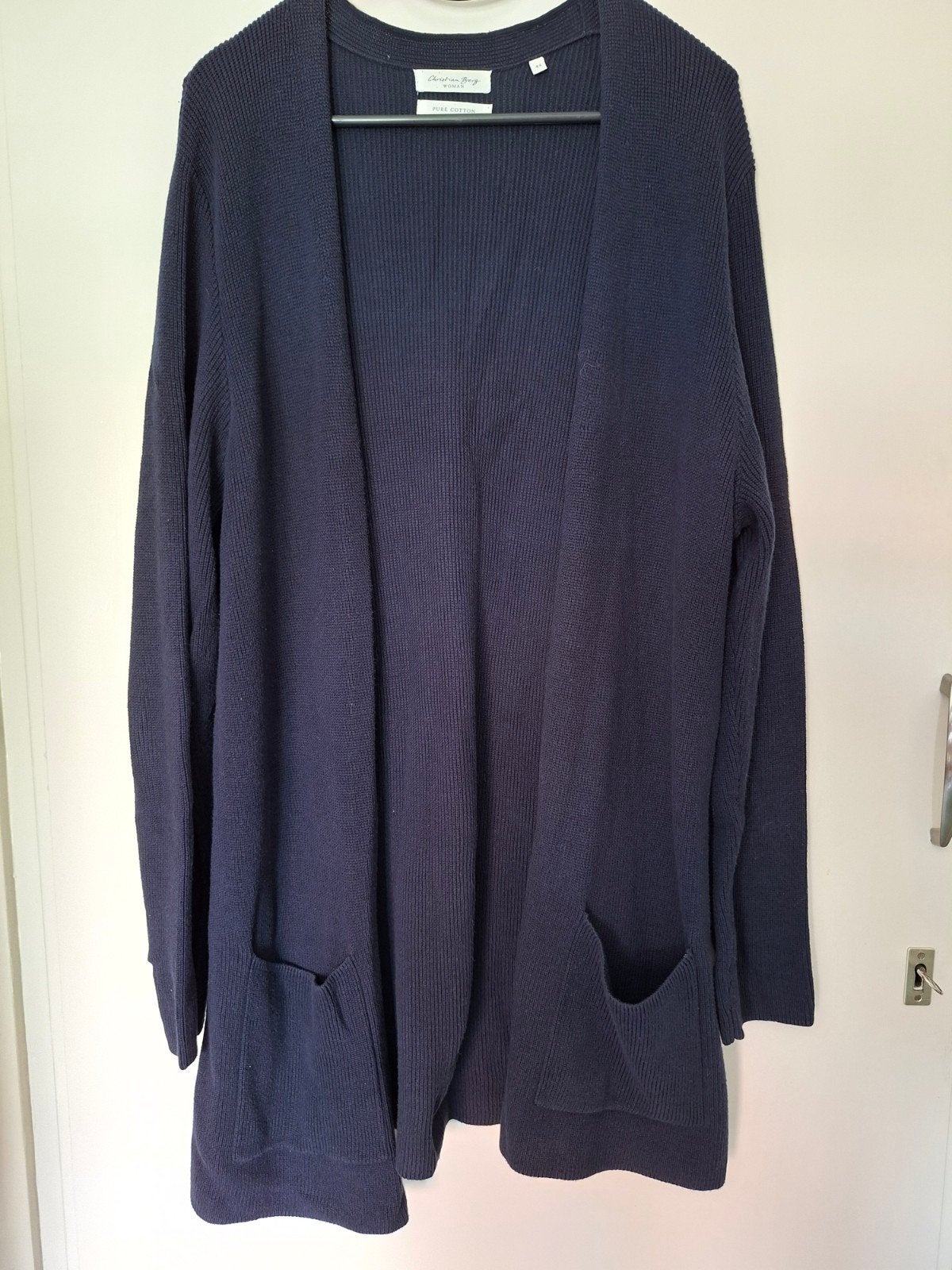 Christian Berg Woman vest, maat 44, puur katoen, Blauw, Maat 42/44 (L), Ophalen of Verzenden, Zo goed als nieuw