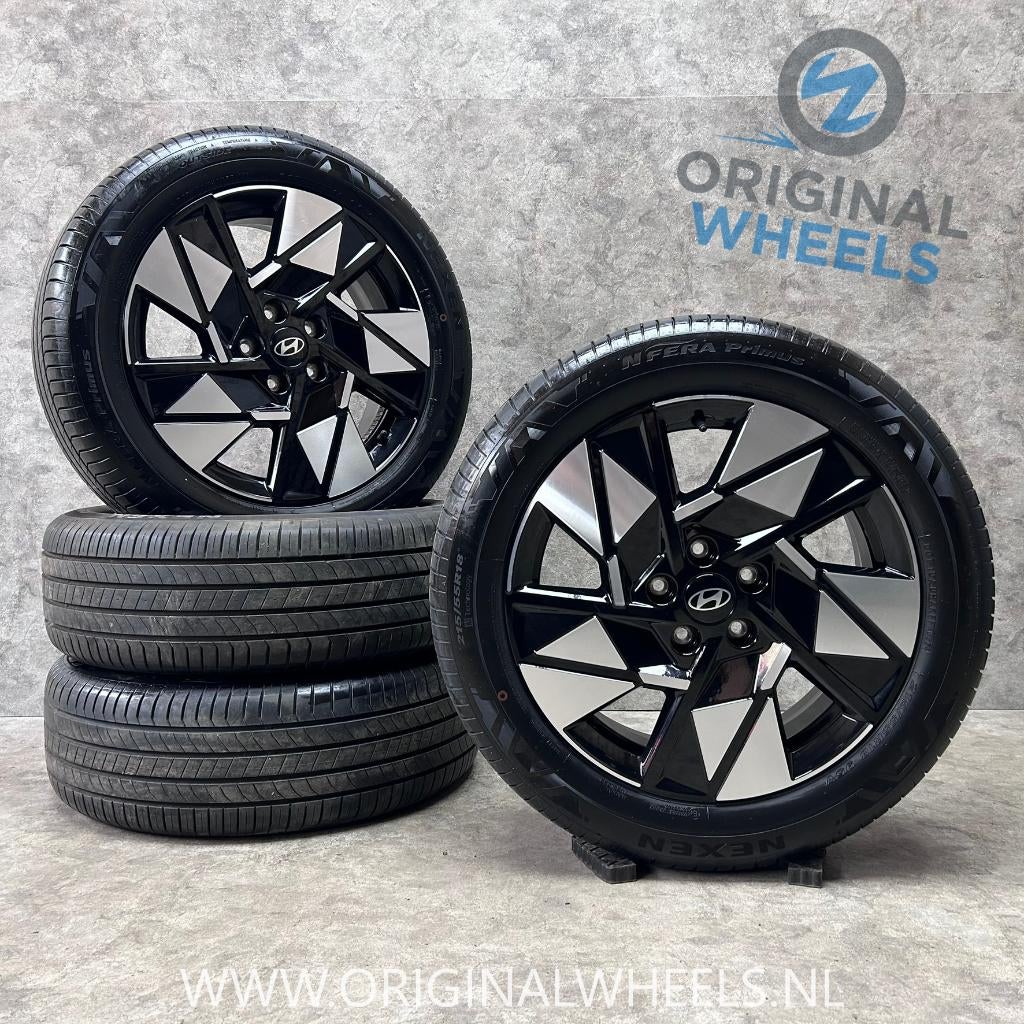 18 inch originele velgen + zomerbanden Hyundai Kona, 18 inch, 215 mm, Banden en Velgen, Nieuw