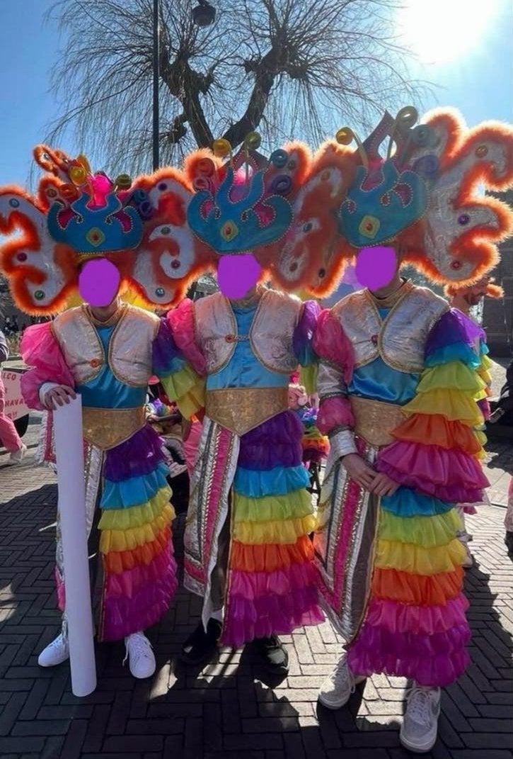 6 Carnavalspakken Volwassenen & 1 Kinderhoed, Ophalen, Gedragen, Carnaval, Kleding