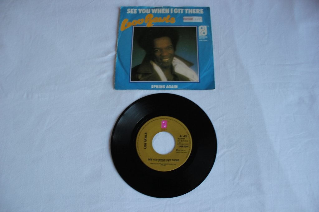 lou rawls - see you when I git there, 7 inch, Ophalen of Verzenden, Zo goed als nieuw, Pop