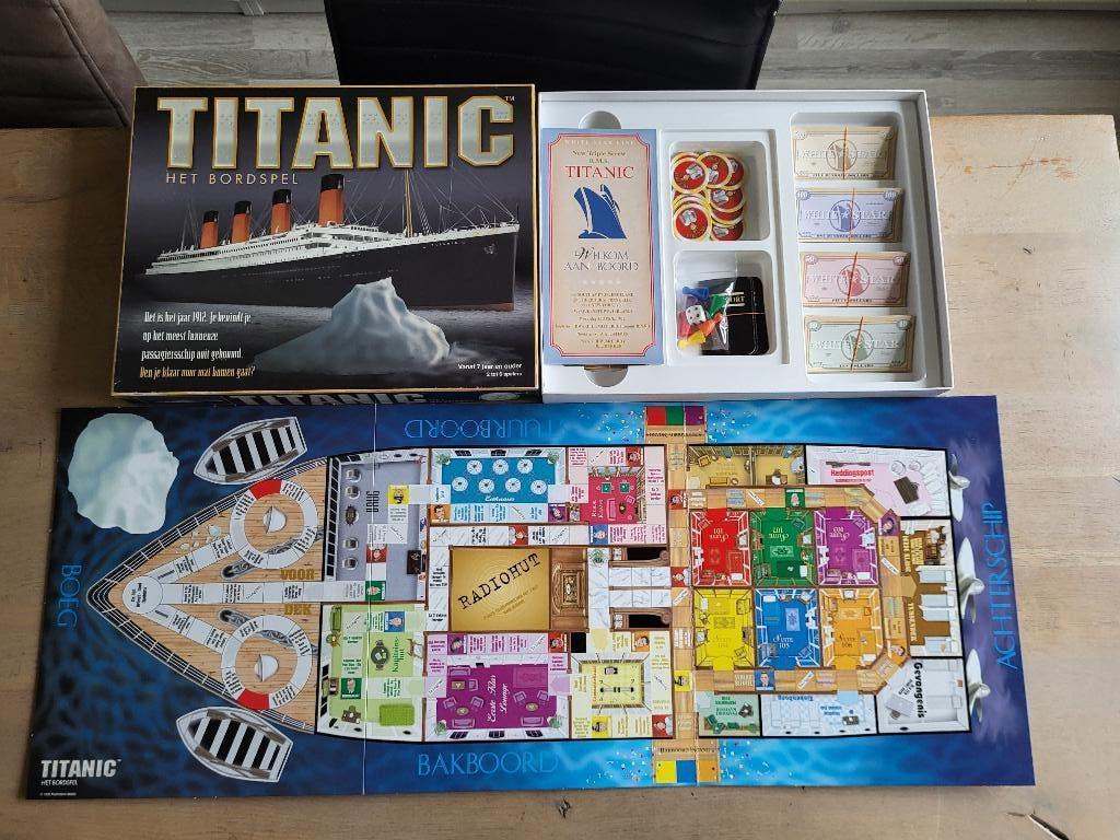 spel Titanic, Hobby en Vrije tijd, Gezelschapsspellen | Bordspellen, Vijf spelers of meer, Ophalen of Verzenden, Gebruikt