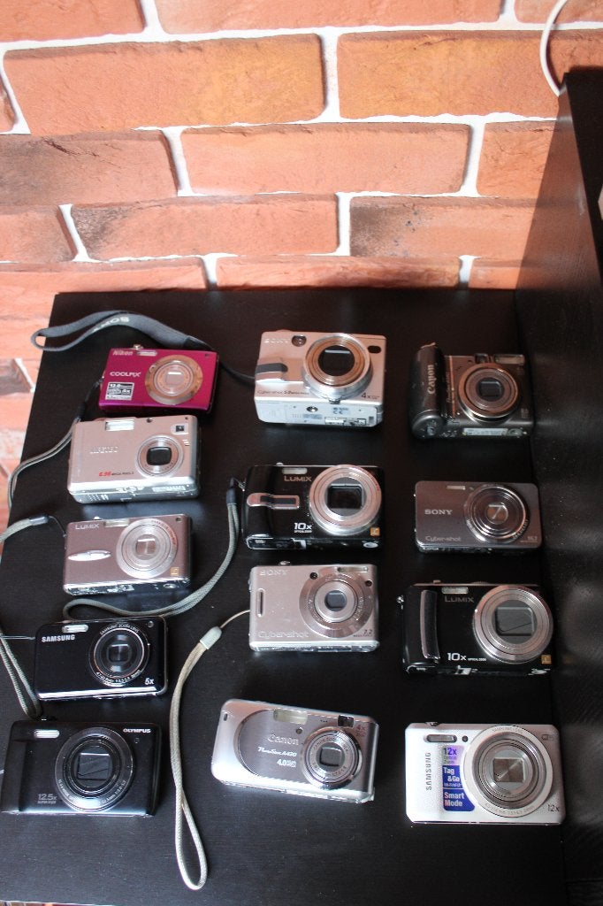 lot digitale camera's ongetest, Ophalen of Verzenden, Gebruikt, Compact, Overige Merken
