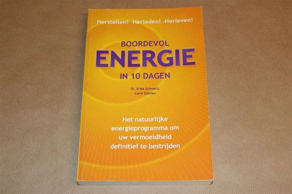 Boordevol Energie — Met Hulp van Carnitine & Co-enzym Q10, Ophalen of Verzenden, Gelezen