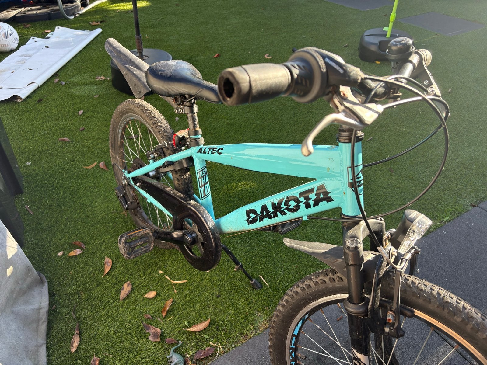 Altec Dakota kinderfiets 20 inch - Zo goed als nieuw, Fietsen en Brommers, Ophalen, Gebruikt, Velgrem, Handrem