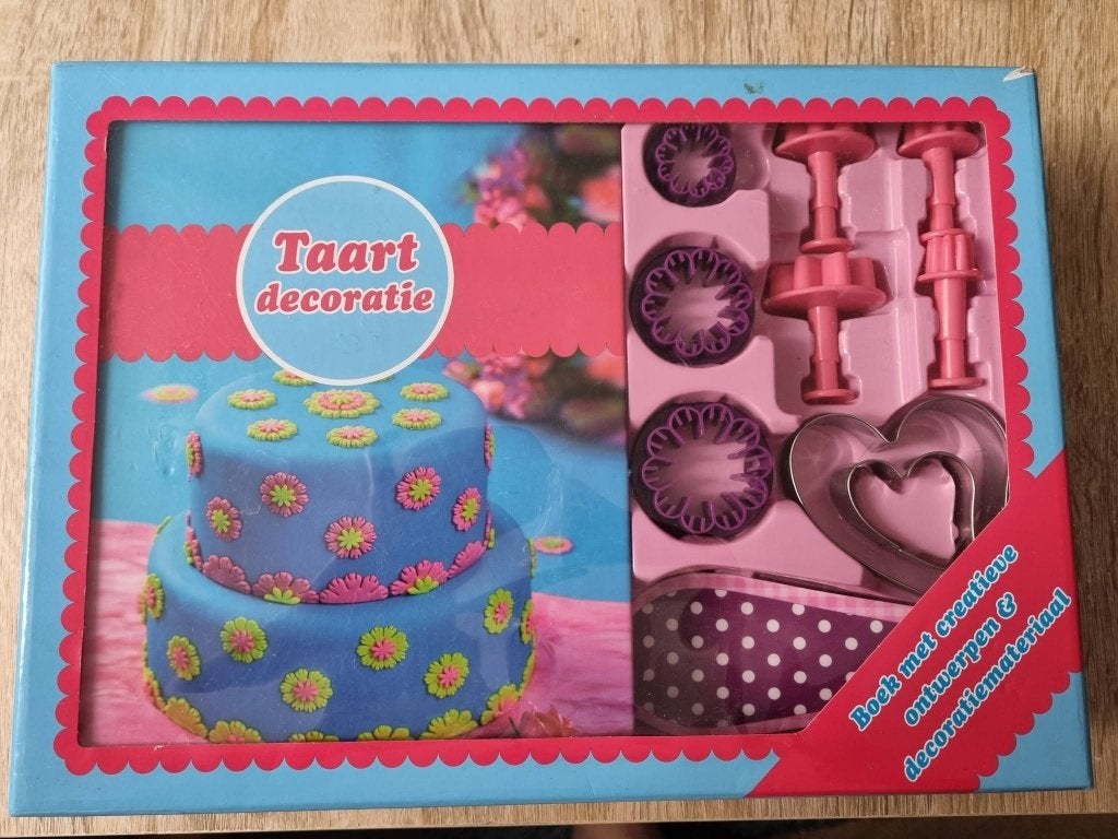 nieuw taartenbak taarten bak set, Ophalen of Verzenden, Nieuw, Taarten, Overige typen
