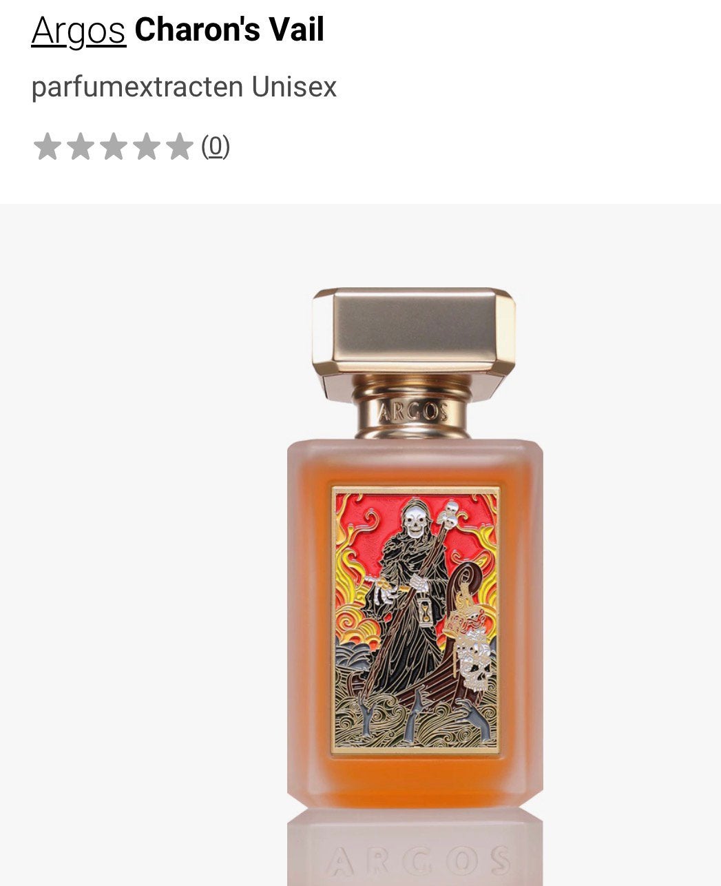 Argos Fragrances Charon’s Vail Extrait de Parfum 100 ml, Sieraden, Tassen en Uiterlijk, Uiterlijk | Parfum, Ophalen of Verzenden