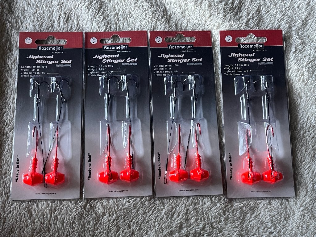 adv 205 / NIEUW set 4 blisters jig headstingerser ROZEMEIJER, Ophalen of Verzenden, Nieuw, Overige typen