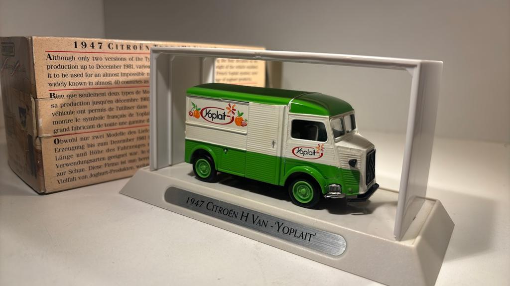 Citroen type h yoplait matchbox 1.43, Auto, Ophalen of Verzenden, A, A