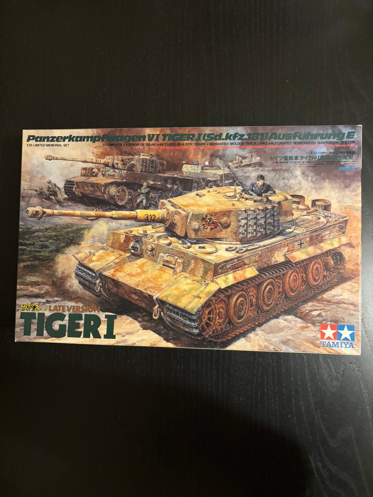 Tamiya 1/35 Panzerkampfwagen VI Tiger I (Sd.Kfz.181) Ausf.E, Hobby en Vrije tijd, Gebruikt, Tank, 1:32 tot 1:50, Ophalen of Verzenden