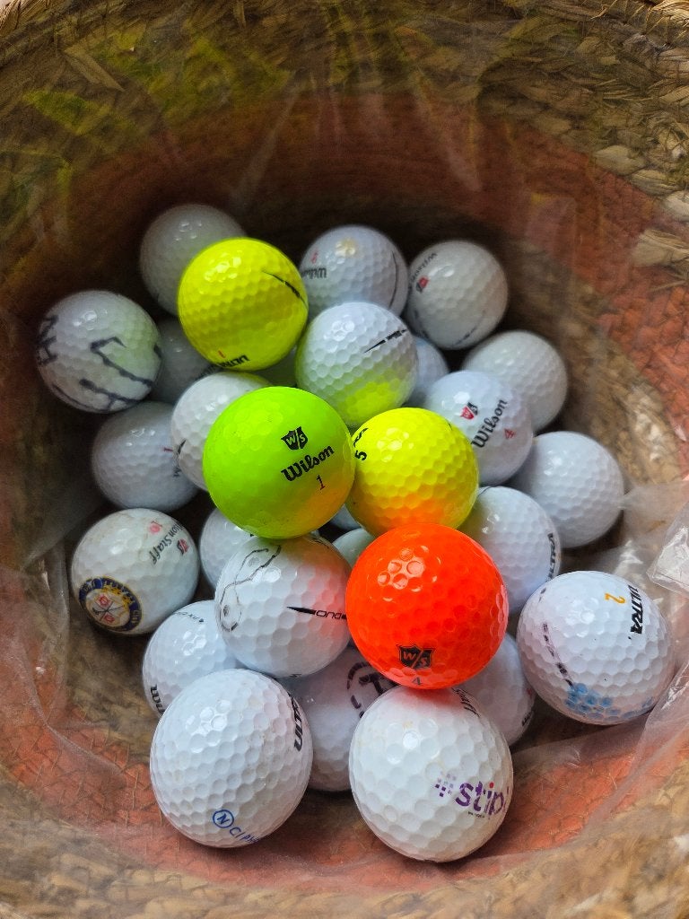 Wilson golfballen (30 stuks), Ophalen of Verzenden, Gebruikt, Bal(len), Overige merken