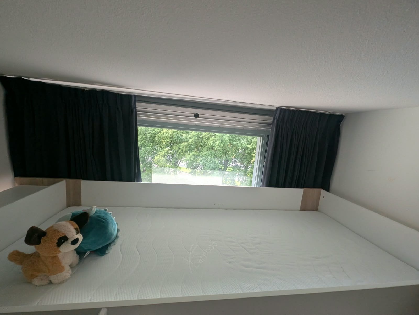 Foto 6 van Zo goed als nieuw L-vormig hoogslaper met 2 matrassen