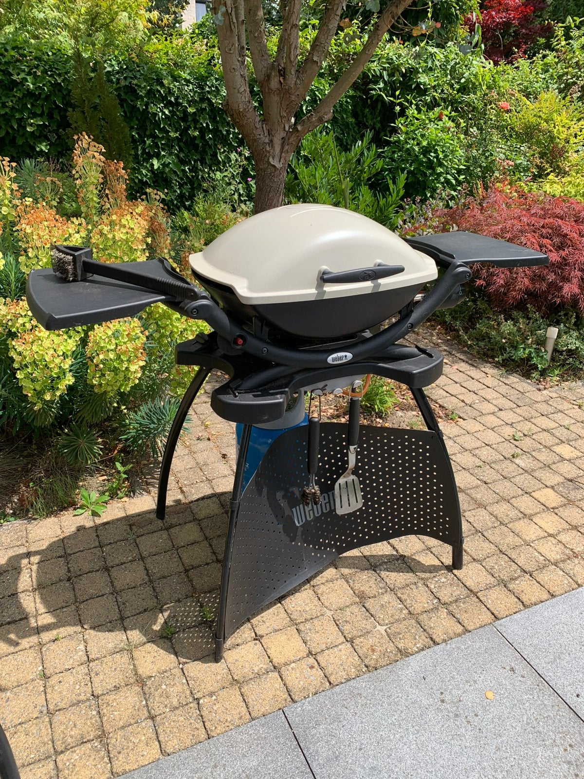 Gas bbq weber, Ophalen, Gebruikt