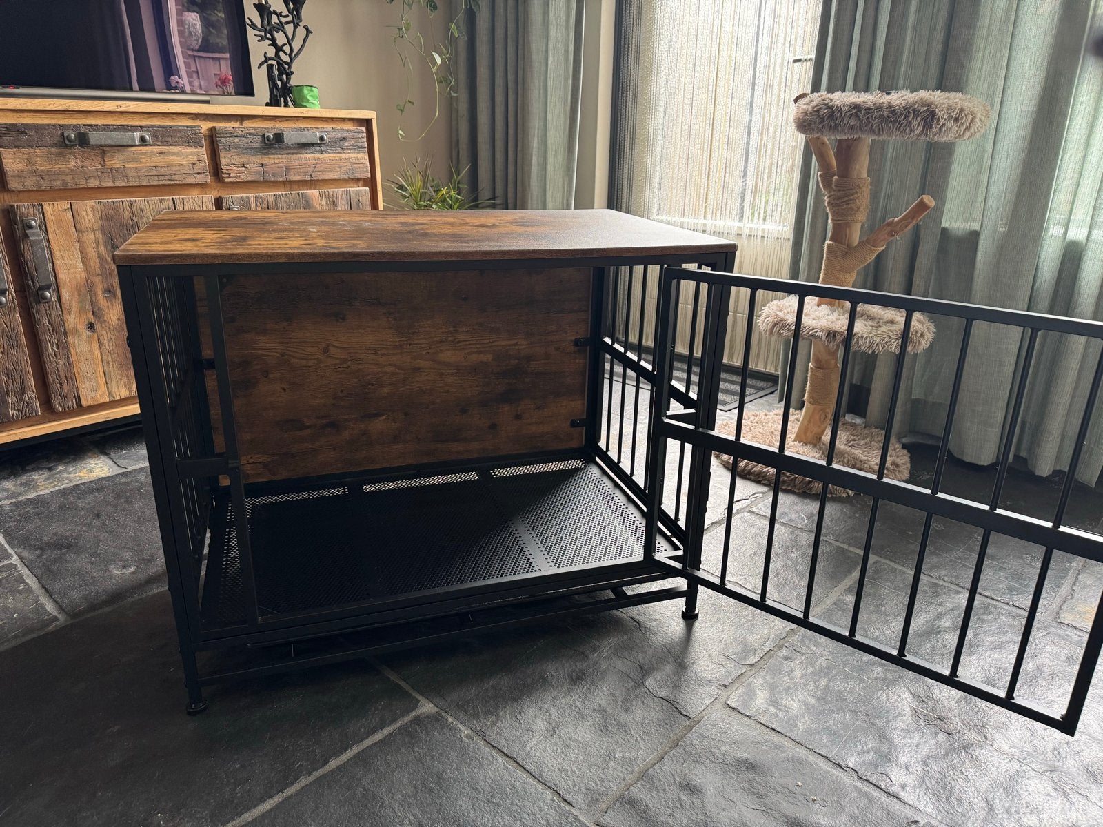 Hondenbench te koop, Dieren en Toebehoren, Hondenbenches, Ophalen, Zo goed als nieuw