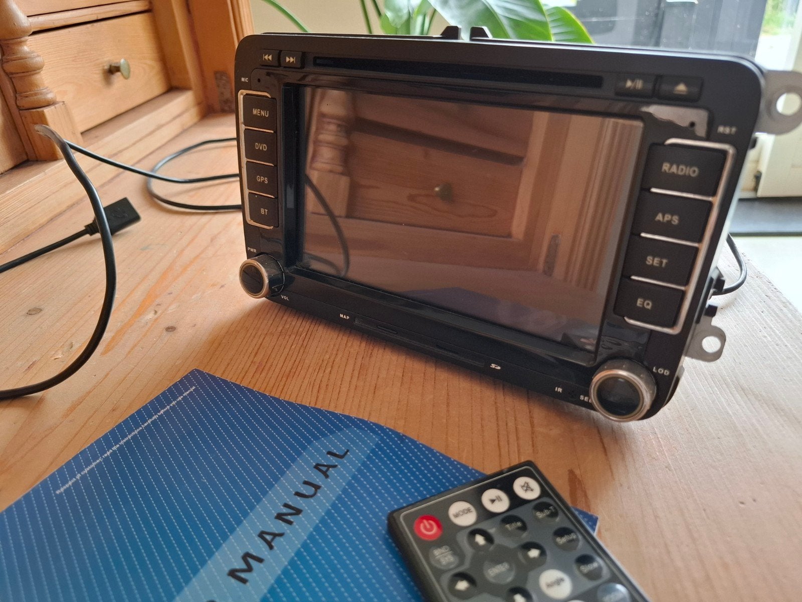 VW7 WINCE Autoradio Navigatie Multimedia Systeem, Auto diversen, Autoradio's, Ophalen of Verzenden, Zo goed als nieuw