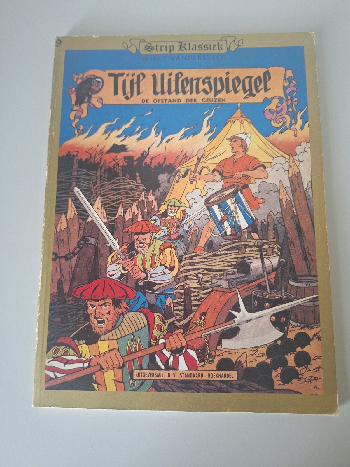 Tijl Uilenspiegel - De Opstand der Geuzen (Strip Klassiek), Eén stripboek, Ophalen of Verzenden, Gelezen, Willy Vandersteen