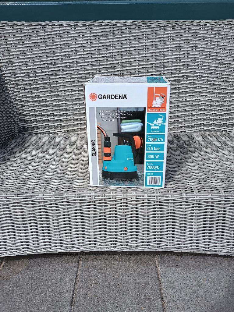 GARDENA Classic dompelpomp 7000, Tuin en Terras, Waterpompen, Ophalen, Zo goed als nieuw, Elektrisch, Dompelpomp