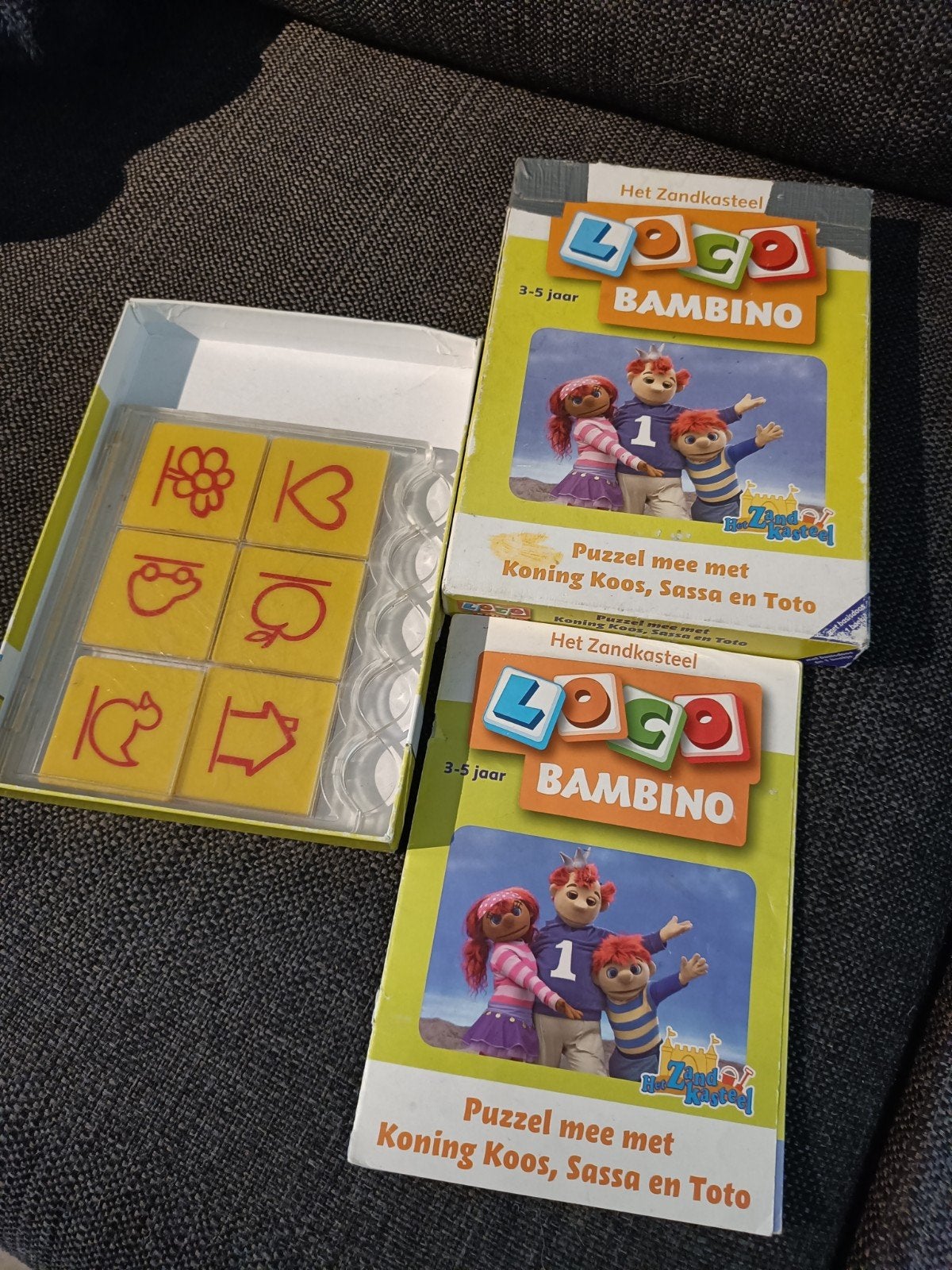 Loco Bambino set Het Zandkasteel  3-5 jaar, Ophalen of Verzenden, Gebruikt, Puzzelen