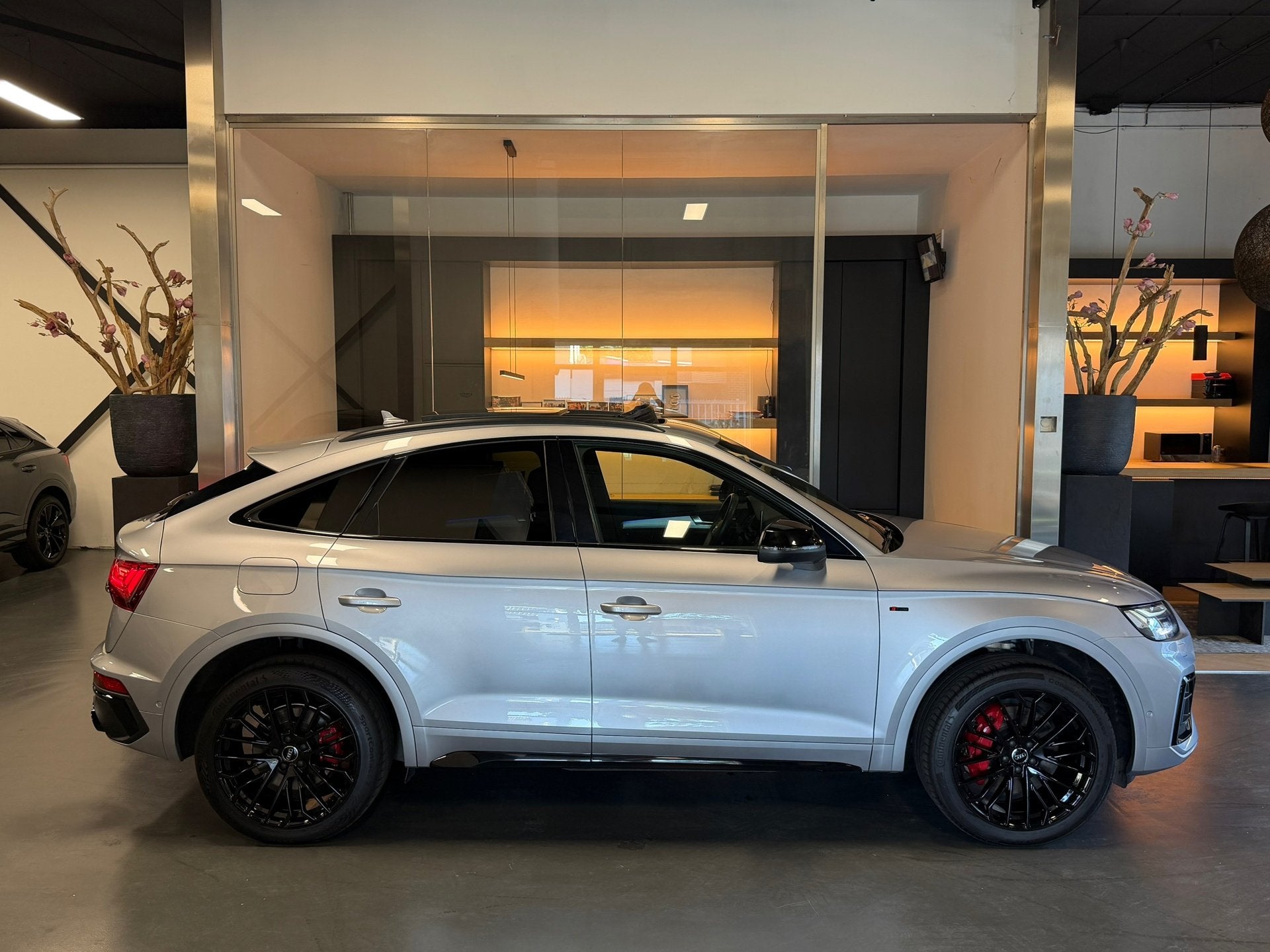 Audi Q5 Sportback 55 TFSI e 3 X S line edition Pano B&O Memo, Automaat, Dealer onderhouden, Gebruikt, Zwart