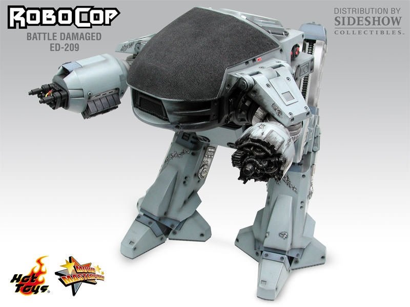 Hot Toys 1/6 RoboCop ED-209 Battle Damaged MMS25, Ophalen of Verzenden, Zo goed als nieuw