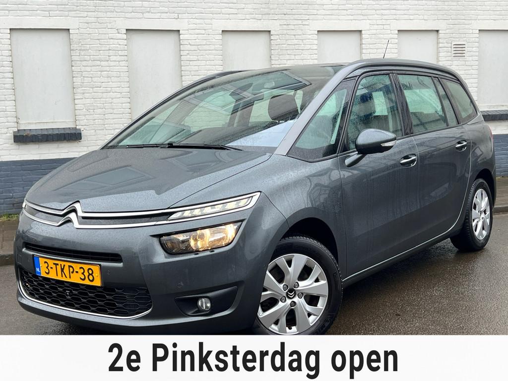 Citroen Grand C4 Picasso 1.6 THP Business/7p/Trekhaak/Camera, Auto's, Voorwielaandrijving, Euro 5, Stof, Gebruikt
