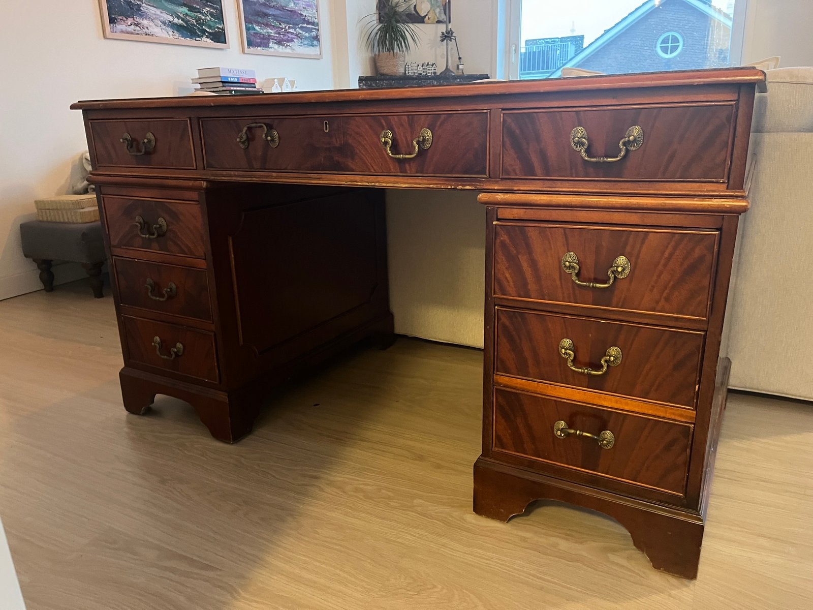 Antiek bureau, Ophalen of Verzenden